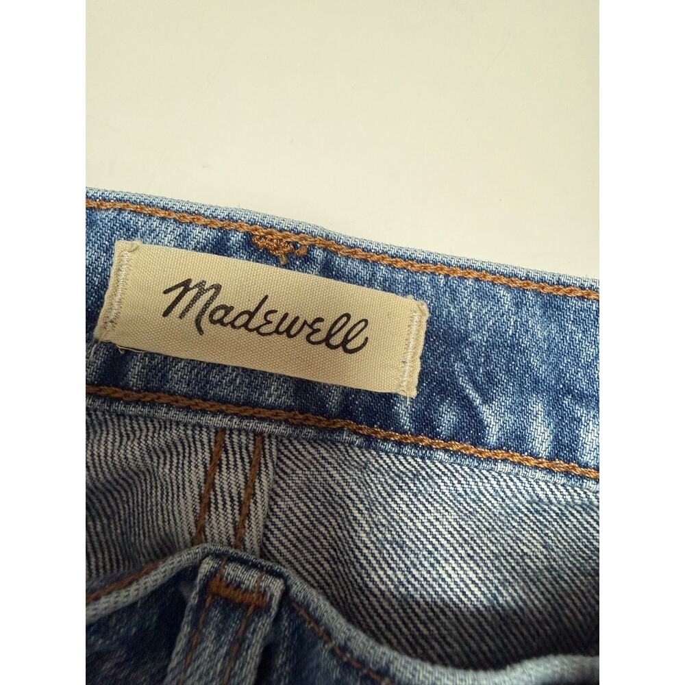 Madewell Womens Blue Cotton Denim Relaxed Fit Cut-Off Shorts Size 26 - Picture 3 of 11